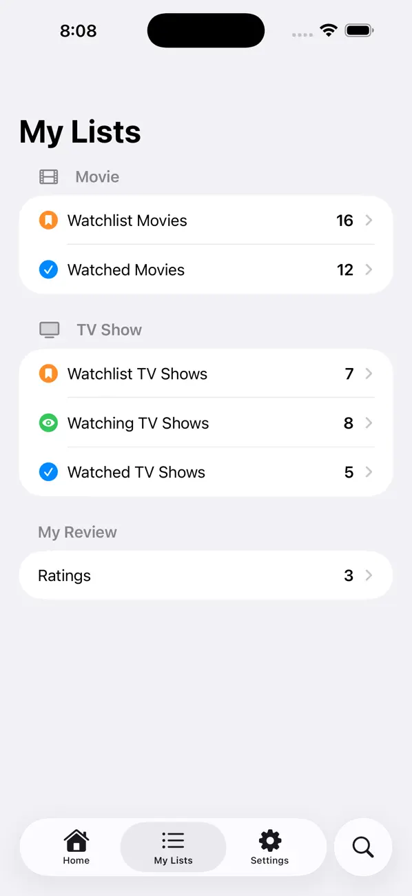 Culture Garage watch record screen